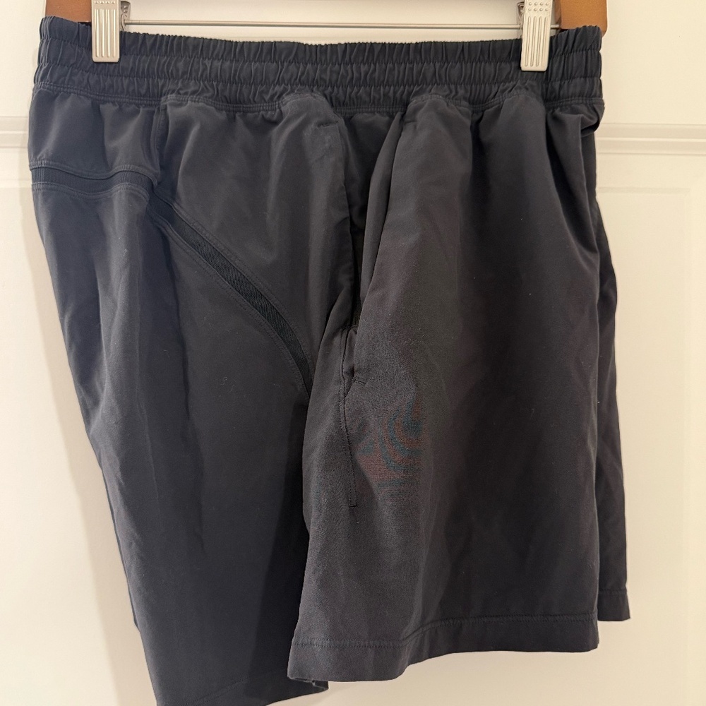 Lululemon Pace Breaker Linerless 5 inch Shorts Medium Black